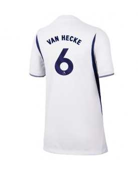 Tottenham Hotspur Jan Paul van Hecke #6 Maglia Gara Casa Repliche 2026-27 Donna Maniche Corte Tottenham Hotspur Jan Paul van Hecke #6 Maglia Gara Casa Repliche 2026-27 Donna Maniche Corte
